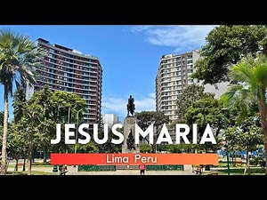 Jesus Maria, Lima Peru 2025 4K 🇵🇪 Walking Tour of Vibrant Streets and Local Lifestyle