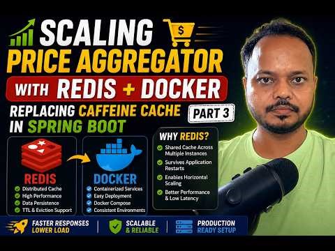 Scaling Price Aggregator with Redis | Replacing Caffeine Cache with Redis in Spring Boot (Part 3)