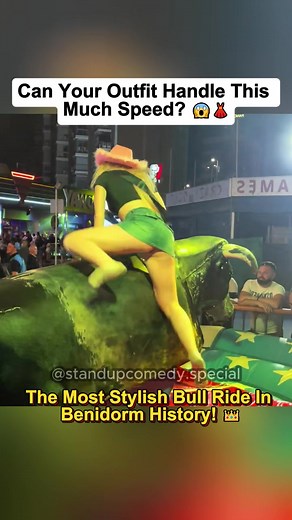 Hot Girl Enjoy amazing Mechanical Bull Riding Viral Video👑 Part 2 #bullriding #bull #bullridinggirls #MechanicalBull #BullRideChallenge
