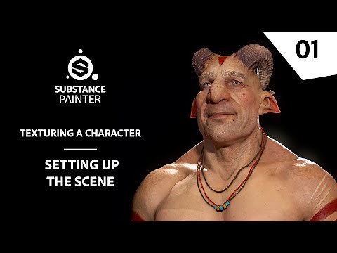 Texturing Characters in Substance Painter - Setting up the scene | Adobe Substance 3D