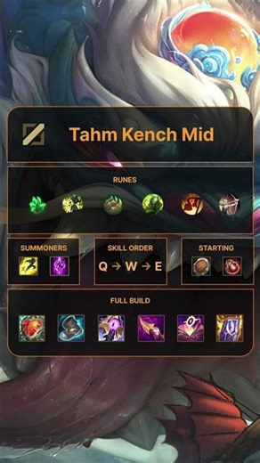 Tahm Kench Mid - Patch 25.24 (Korean Build)