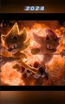 🎥 Sonic Evolution 1997–2024 | Sonic Movie 1–3 Transformation #Shorts#Sonic