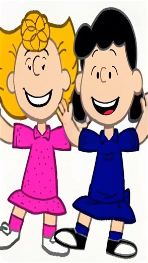 Lucy Van Pelt And Sally Brown Dancing