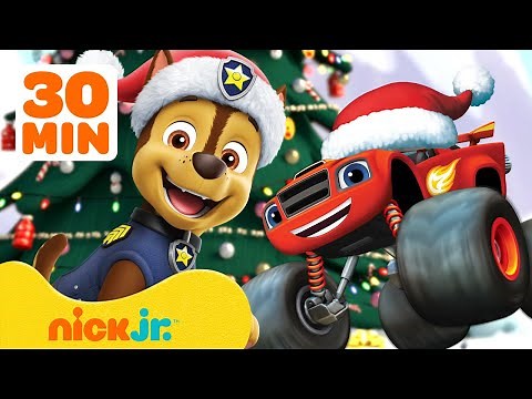 PAW Patrol Pups Celebrate the Holidays! w/ Blaze, Dora & MORE! | 30 Minute Compilation | Nick Jr.