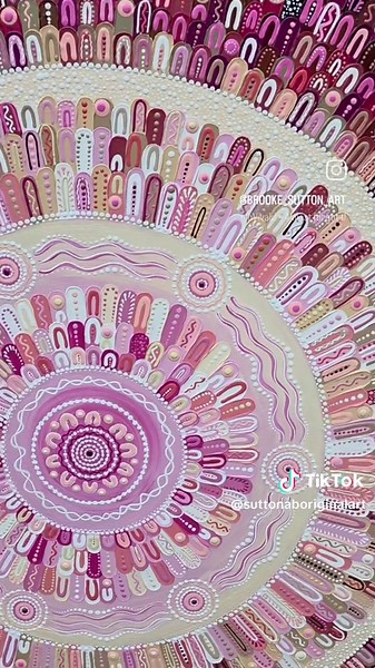 Meaningful Family Art Connection with Indigenous Artist