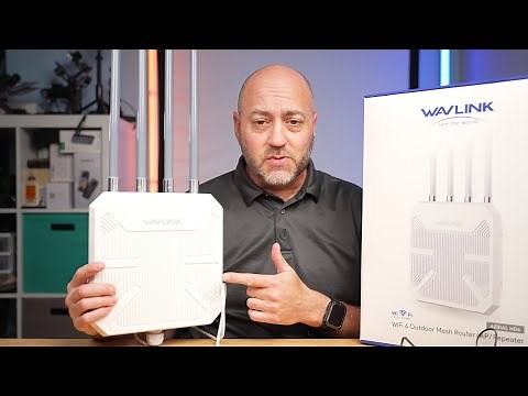 WiFi 6 Wireless Outdoor Access Point Long Range Outdoor WiFi Mesh Extender