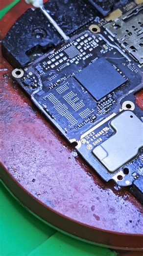 CPU Reballing: Level 100 Repair! 🛠️ #phonerepair