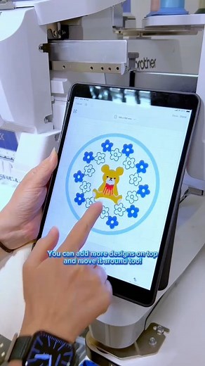 淋✨ Personalise your tote bag in style with the Brother PR1055X! From bold monograms to intricate designs, this 10-needle embroidery machine brings your creativity to life — stitch by stitch.  Perfect for anyone looking to upgrade their businesses. Contact us today to learn more here: https://www.brother.com.sg/en/contents/pr-embroidery #BrotherSingapore #AtYourSide | Brother Singapore | Facebook