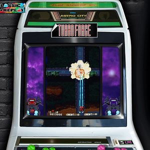 Turbo Force looks like a right blast! But I've never played it 🤷‍♂️ #arcade #arcadegames #RetroGaming #nostalgia #ps4 #switch | Classic Replay