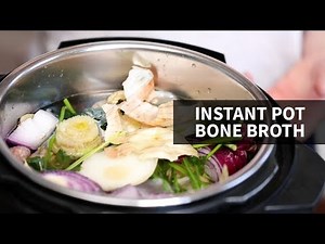 Instant Pot Chicken Broth | how to make bone broth