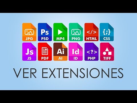 Cómo ver las EXTENSIONES de archivos en Windows