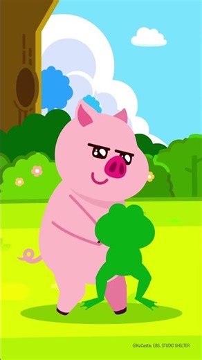 A Dancing Frog?! 🐷🐸 | A Sheep Playing Cello? 🎻What? #JunyTony #shorts #animals #funny