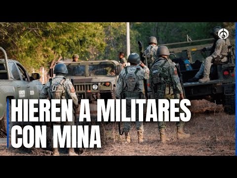 Militares son lesionados en Apatzingán, Michoacán tras explosión de artefacto