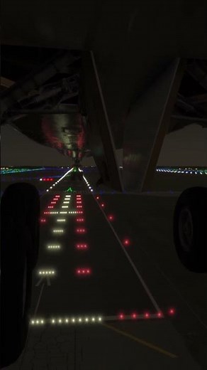 747 Landing at JFK – Gear Cam View