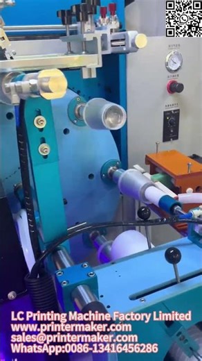 Automatic screen printing machines for cups