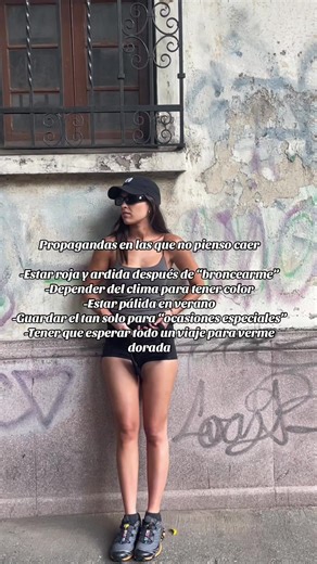 “Normalize looking bronze without UV trauma 💁🏽‍♀️ #NotFallingForIt” #tanlab #bronze