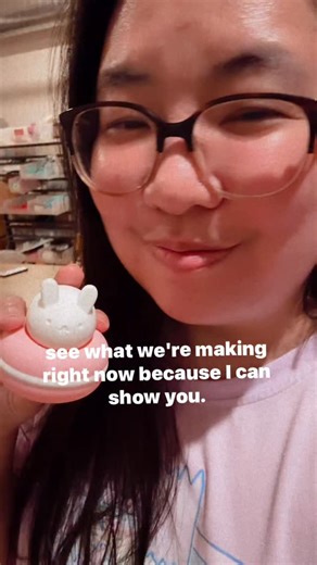 here is some of the stuff that is firing at our lab. we’re working on fidget clickers, custom signs and ✨secret projects✨i can’t tell you what it is just yet, but eventually i shall! | Jace and Judy