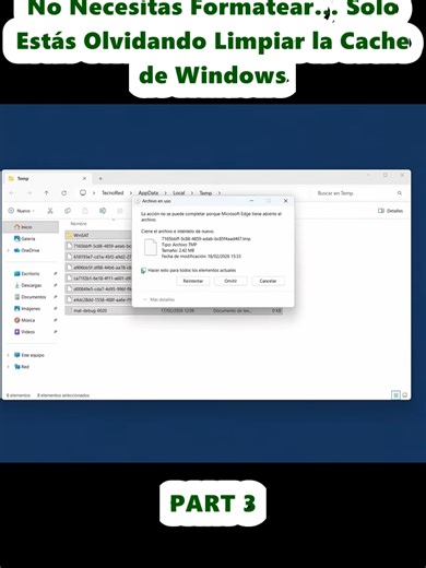 No Necesitas Formatear… Solo Estás Olvidando Limpiar la Cache de Windows (3)