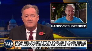 155K views · 1.4K reactions | "I’m actually glad you’re going to a remote, tarantula-infested jungle on the opposite side of the world... on behalf of the entire British public, I hope you stay there." Piers Morgan reacts to former Health Secretary Matt Hancock signing up for I'm a Celebrity... Get Me Out of Here! | Piers Morgan Uncensored | Facebook