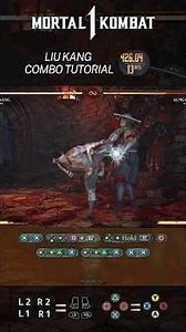 Liu Kang Combo Tutorial MK1 - 637.37 🐉