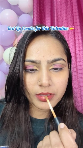 Red lip combo for this Valentine’s 🦋❤️