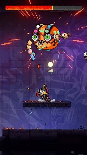 Neon Abyss The boss glitch out map