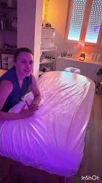 #lomilomi Here I am setting my massage table for Lomi Lomi massage experience.
