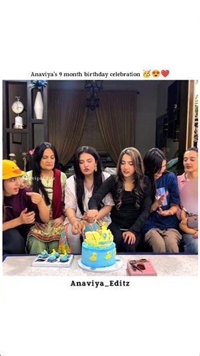 Anaviya's 9 month birthday celebration 🥳😍❤️ | #sistrology
