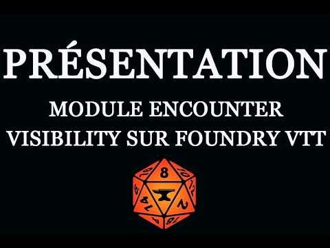 Module Encounter Visibility sur Foundry VTT