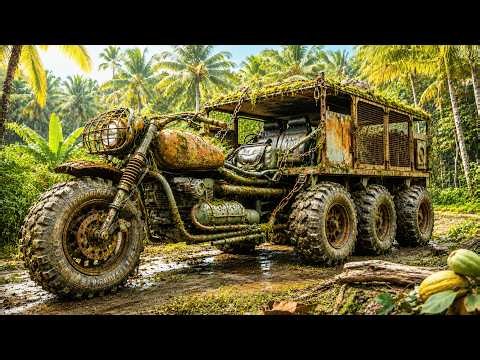 Abandoned 50-Year-Old 3-Wheeler Transformed Into An Ultimate Hauling Beast // INCREDIBLE REVIVAL