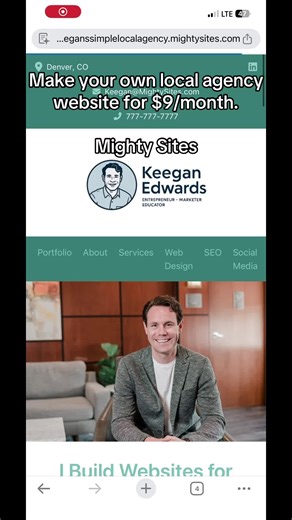 Creating simple, professional local business websites with Mighty Sites. #smallbusiness