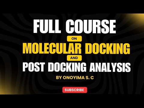 Full Course on Mol.Docking & Post Docking Analysis #moleculardocking #tutorial #chemistry #education