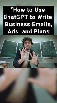 “How to Use ChatGPT to Write Business Emails, Ads, and Plans