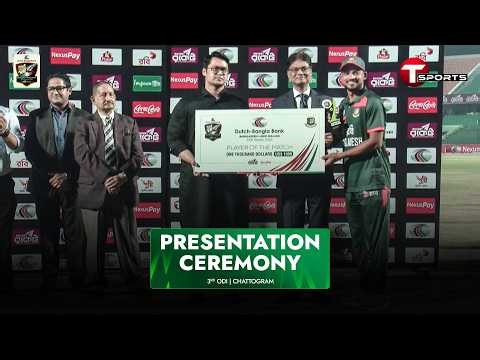 POST MATCH PRESENTATION | Bangladesh vs New Zealand, 3rd ODI | New Zealand tour of Bangladesh
