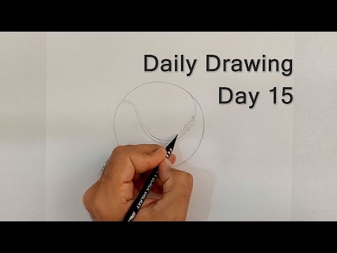 Daily Drawing Practice | Observation & Form (Day 15 / 365)