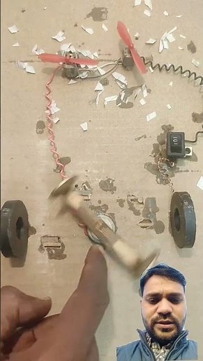 How to generate electricity with use magnet and coin 🪙🪙 experiment