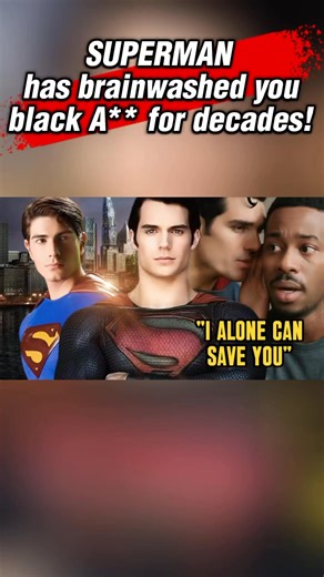 SUPERMAN has brainwashed yo black A** for decades #superman #hero #viliian #blacktiktok | Carlos Hardy