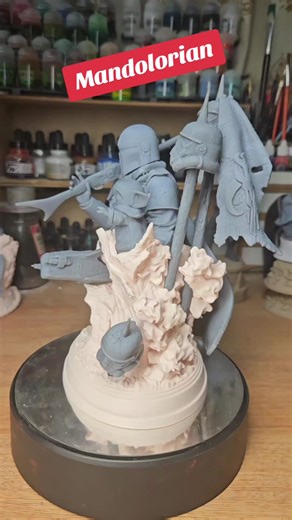 Another great Sanix 3D file. #fyou #FYI #mandolorian #starwars #disney