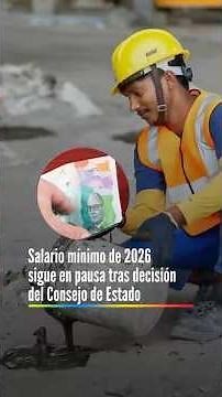 The Council of State has suspended the decree on the minimum wage for 2026.