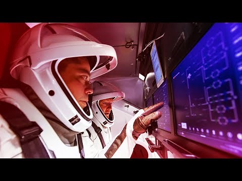 How a touchscreen controls SpaceX's new spacecraft