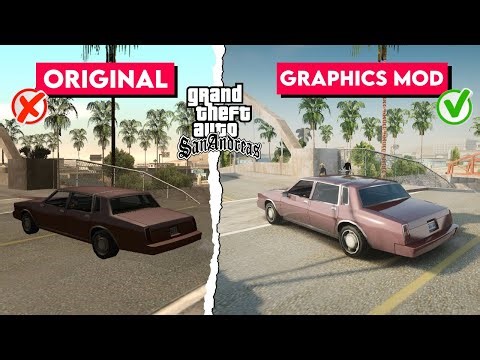 How To Install GTA San Andreas Best Realistic Graphics Mod | For Low End PC | Like DirectX 3.0