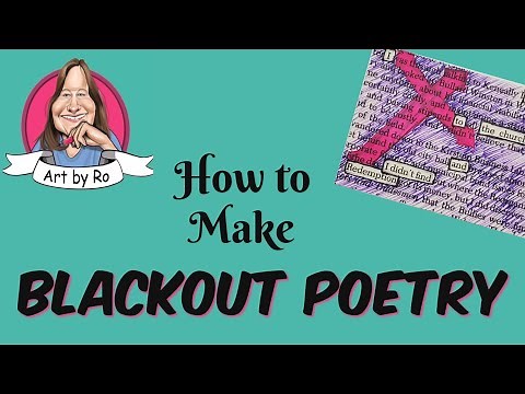 How to Make Blackout Poetry