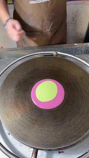 Creative Crepe Recipe with Colorful Batter