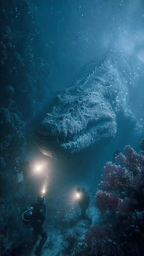 Divers Capture Footage of Unidentified Creature Off Indonesian Coast