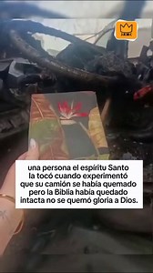 🔥🚛 Un testimonio que estremece el corazón 🙌📖 En Brasil, una persona vivió un impacto profundo: su camión quedó completamente quemado… pero en medio de las cenizas, su Biblia permaneció intacta. 💥✨ Muchos lo interpretan como una muestra del poder de Dios, una señal de que Su Palabra permanece incluso cuando todo lo demás se derrumba. 🙏💛 La Palabra de Dios tiene vida y poder, y nos recuerda que, aun en los momentos más difíciles, Él sigue presente. 🌟🔥 👉 Síguenos en nuestras redes sociale