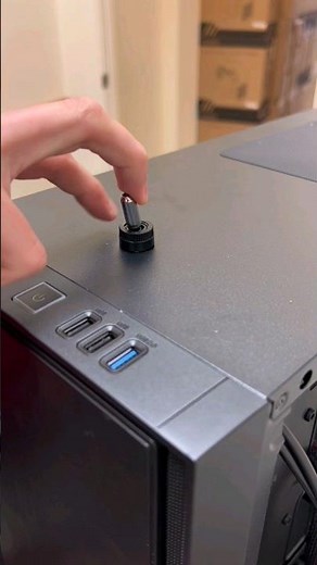 how to upgrade your PC power button #shorts