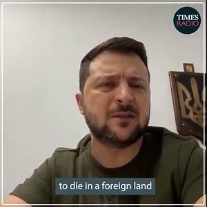 164K views · 5.6K reactions | "Russia's foreign minister openly said ... that Hitler allegedly had Jewish blood." President Zelensky reacts to the increasingly bizarre claims of the Putin regime. | Times Radio | Facebook