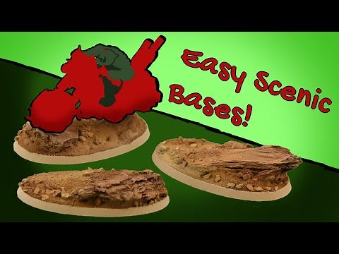 Easy SCENIC Bases | Rocky Desert
