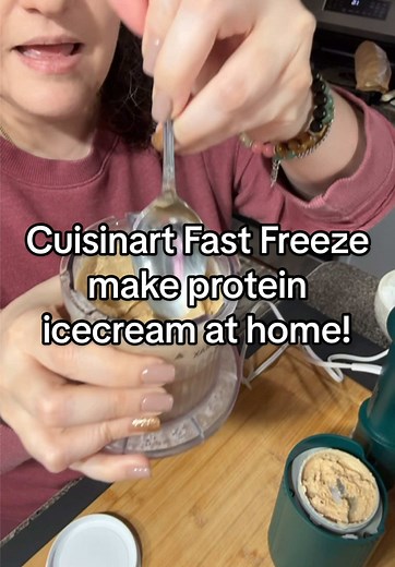 Homemade Protein Ice Cream in Minutes with Cuisinart