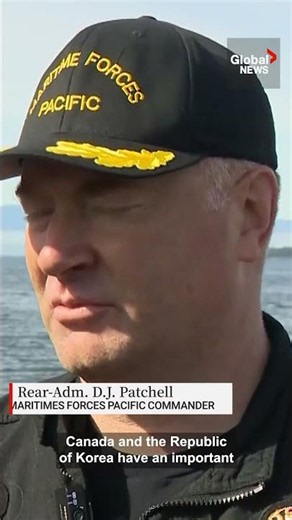South Korean submarine takes part in joint naval exercises in BC